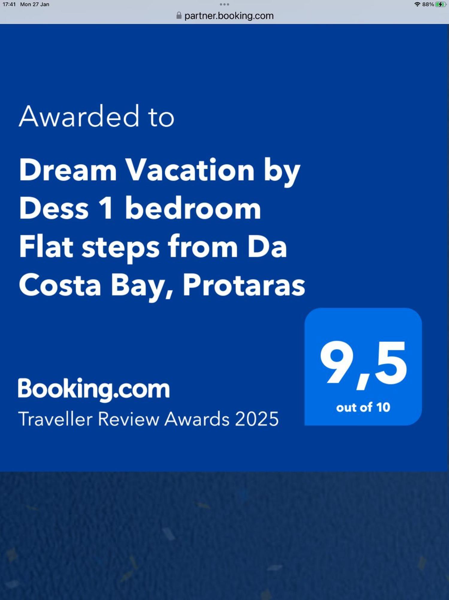 Dream Vacation By The Sea Protaras Apartment Exterior foto